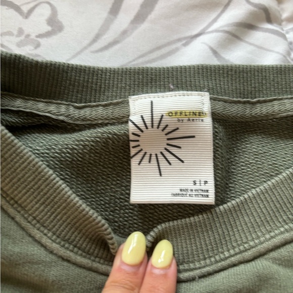 Green offline crewneck - Picture 2 of 4